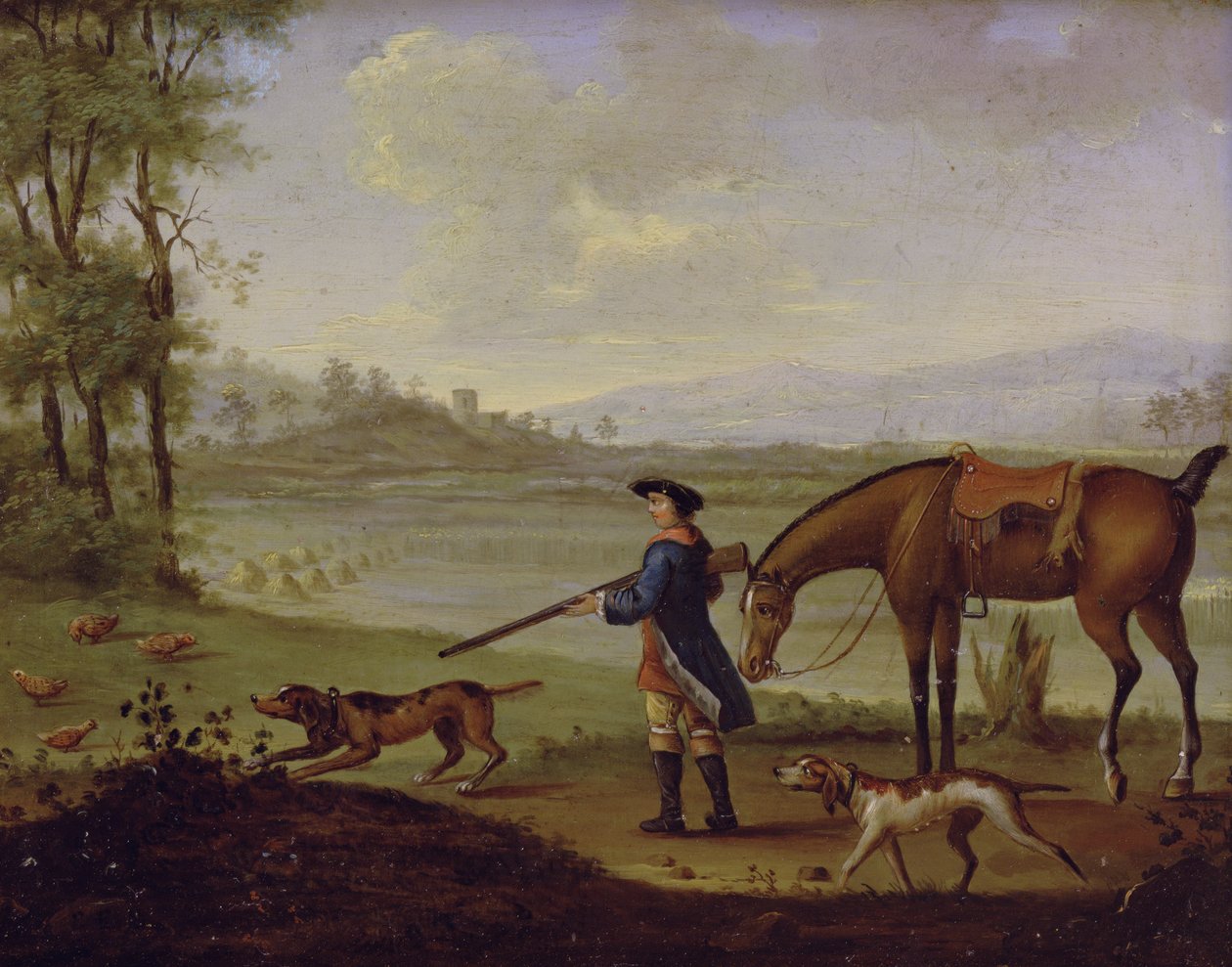 Chasse à la perdrix - G. Eichel