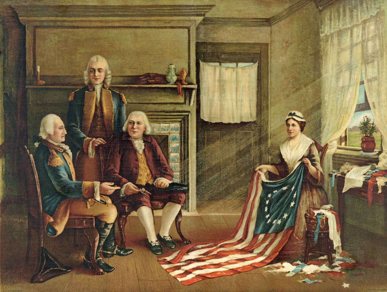 Naissance de notre drapeau national - G. H. Weisgerber