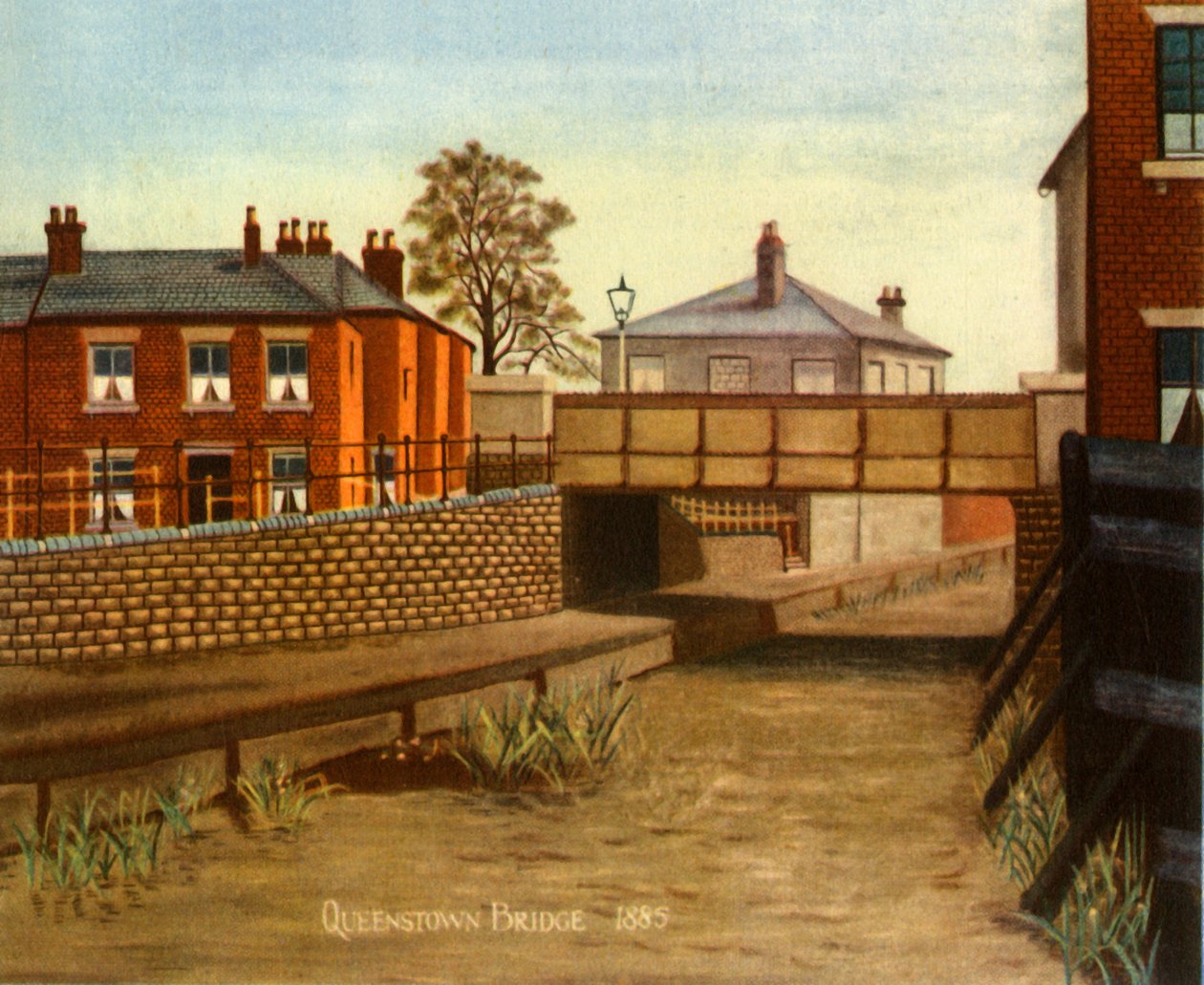 Pont de Queenstown, Swindon, 1885, 1943 - G. Puckey