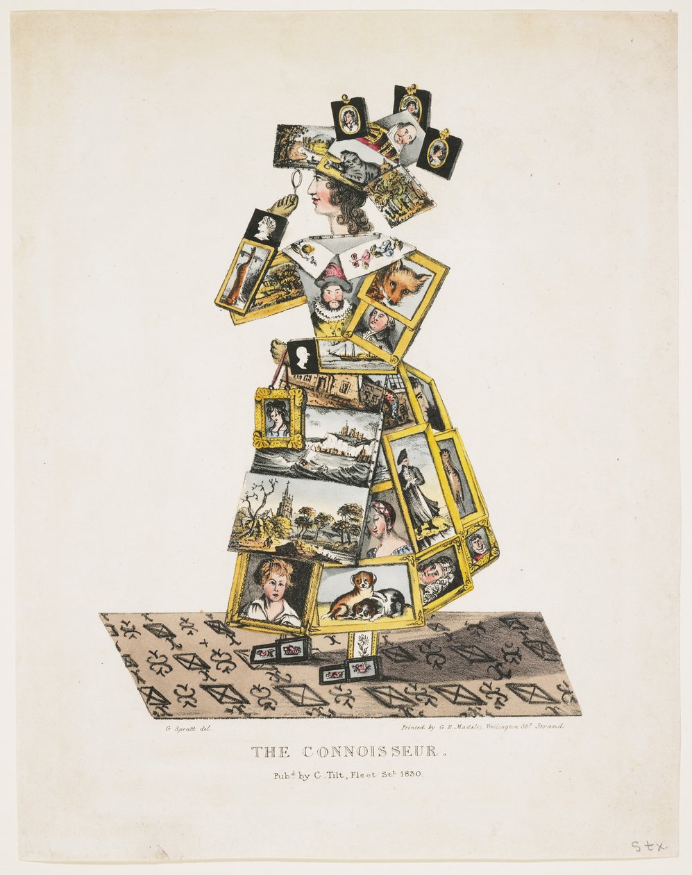 Le Connaisseur, 1830 - G. Spratt