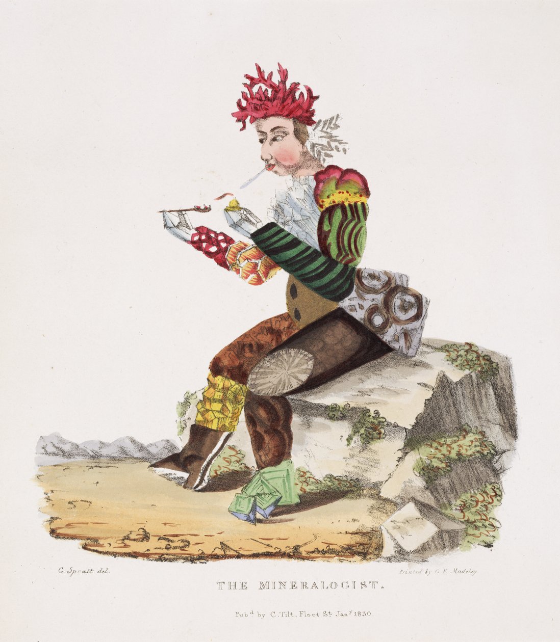 Le minéralogiste, 1820 - G. Spratt