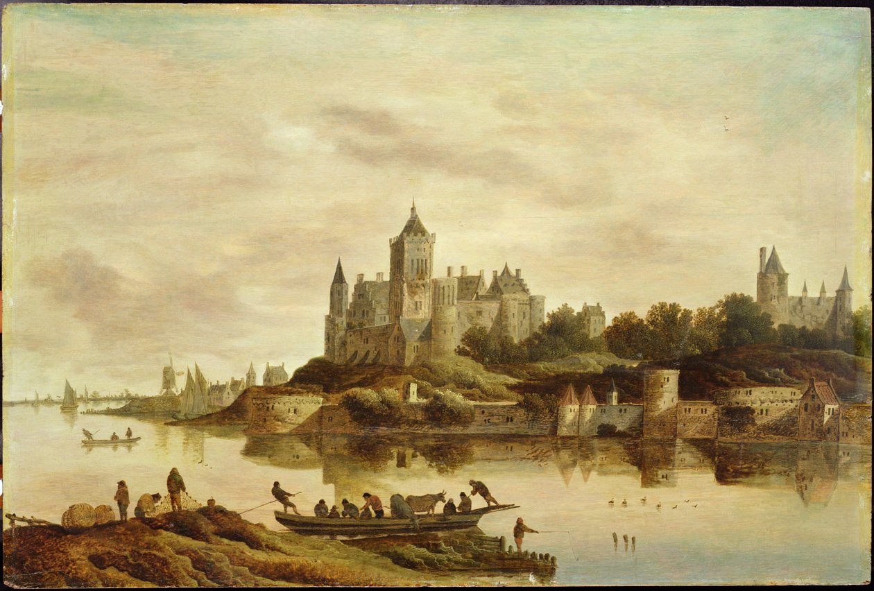 Vue de Het Valckhof, Nimègue - G. W. Berckhout
