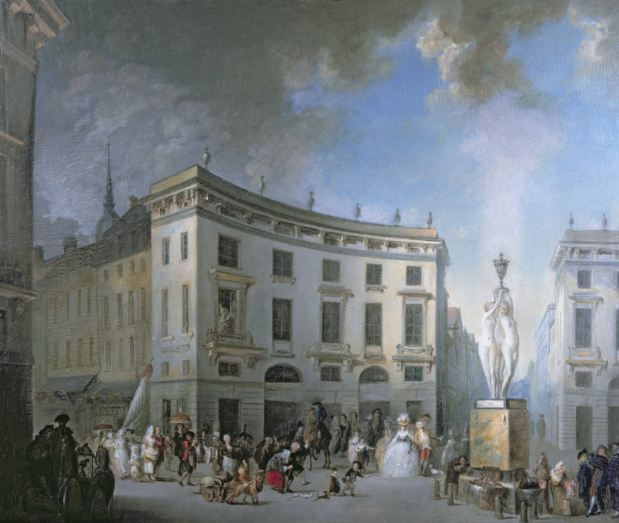 Une Procession de Mariage à Amiens - Gabriel de Saint Aubin
