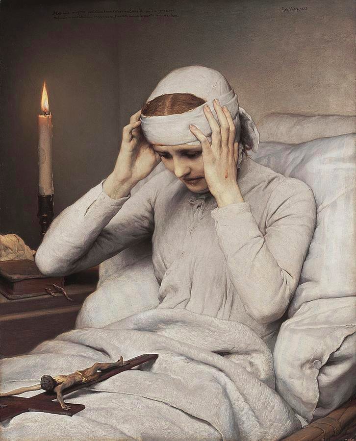 Image inconnue - Gabriel von Max