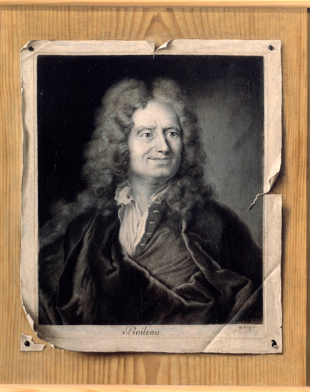 Portrait de Nicolas Boileau (1636-1711) - Gabriel Gresly