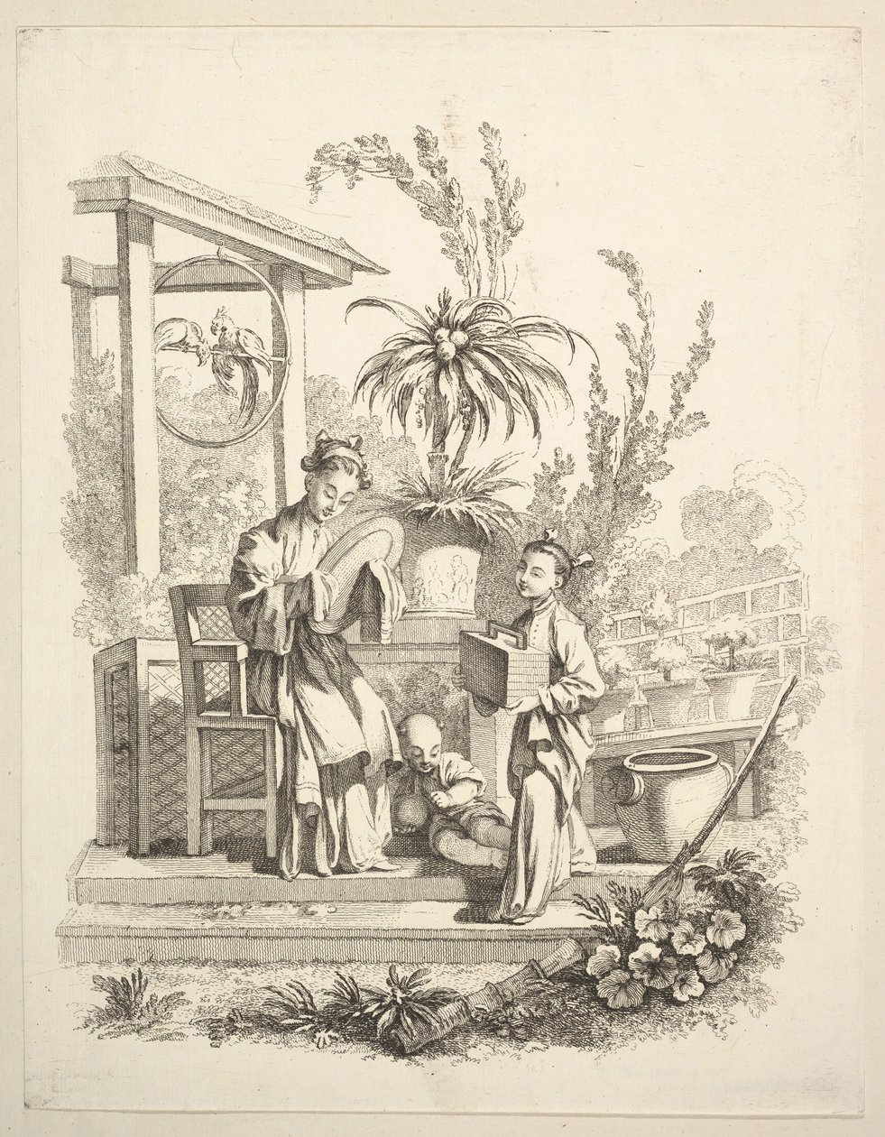 La Toilette - Gabriel Huquier