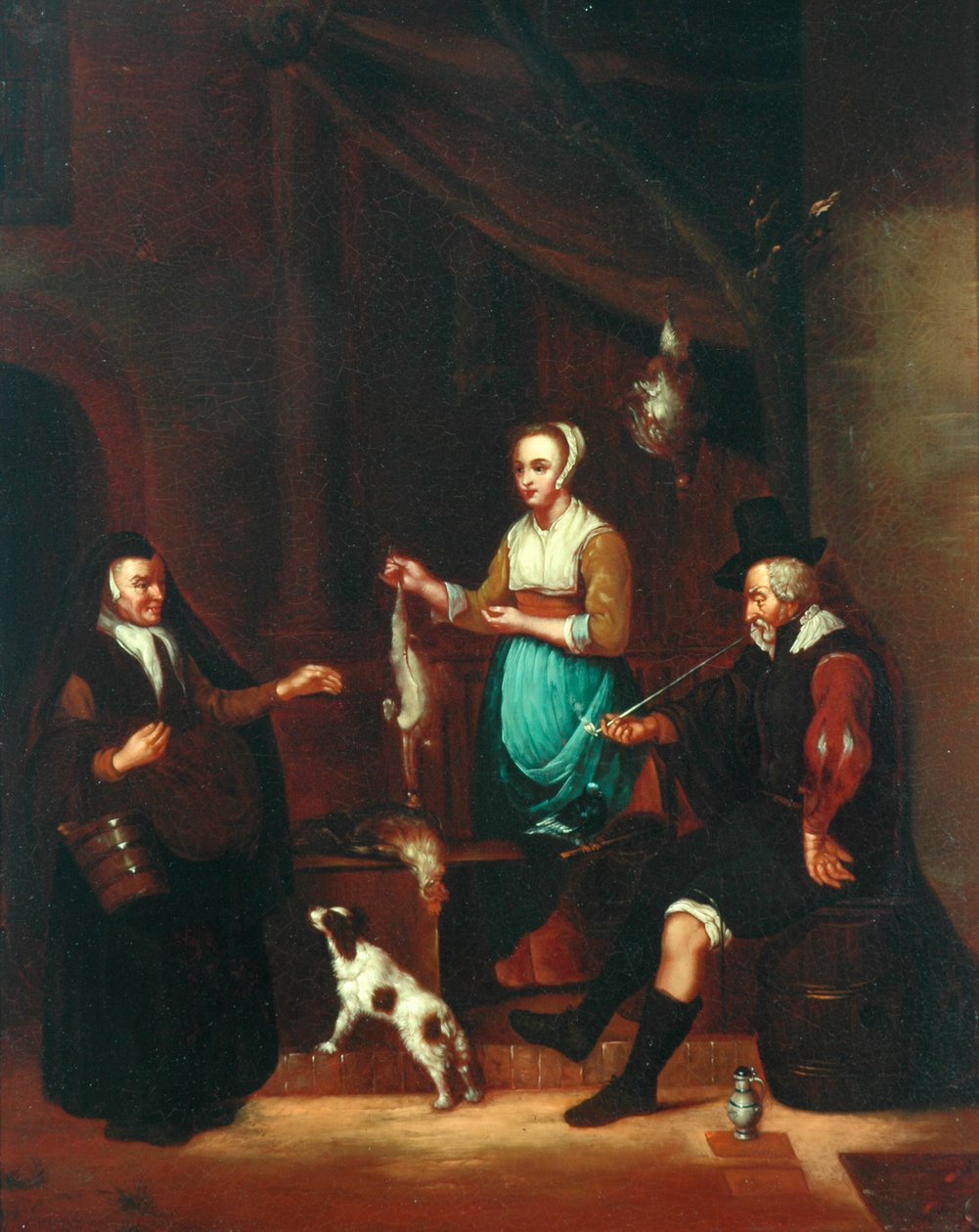 Le marchand de volaille - Gabriel Metsu