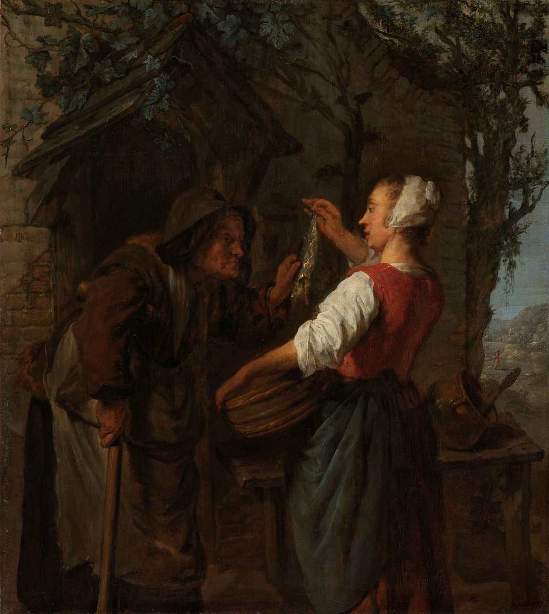Le vendeur de harengs - Gabriel Metsu