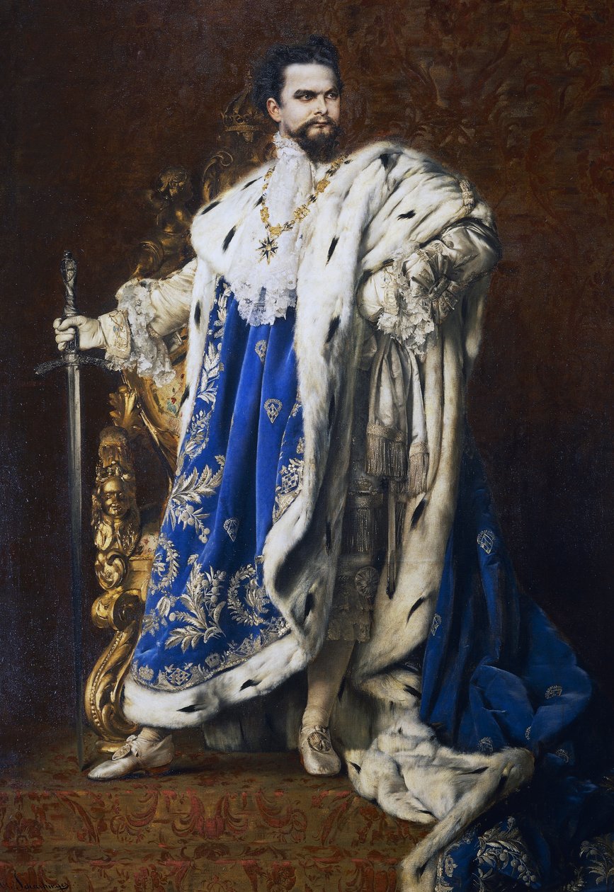 Roi Louis II de Bavière (1845-1886) - Gabriel Schachinger