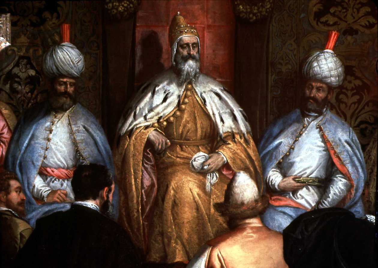 Marino Grimani (1532-1605) recevant l