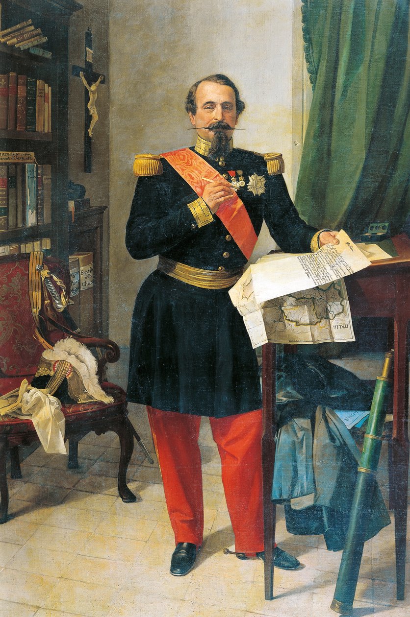 Portrait de Napoléon III - Gaetano Belvederi