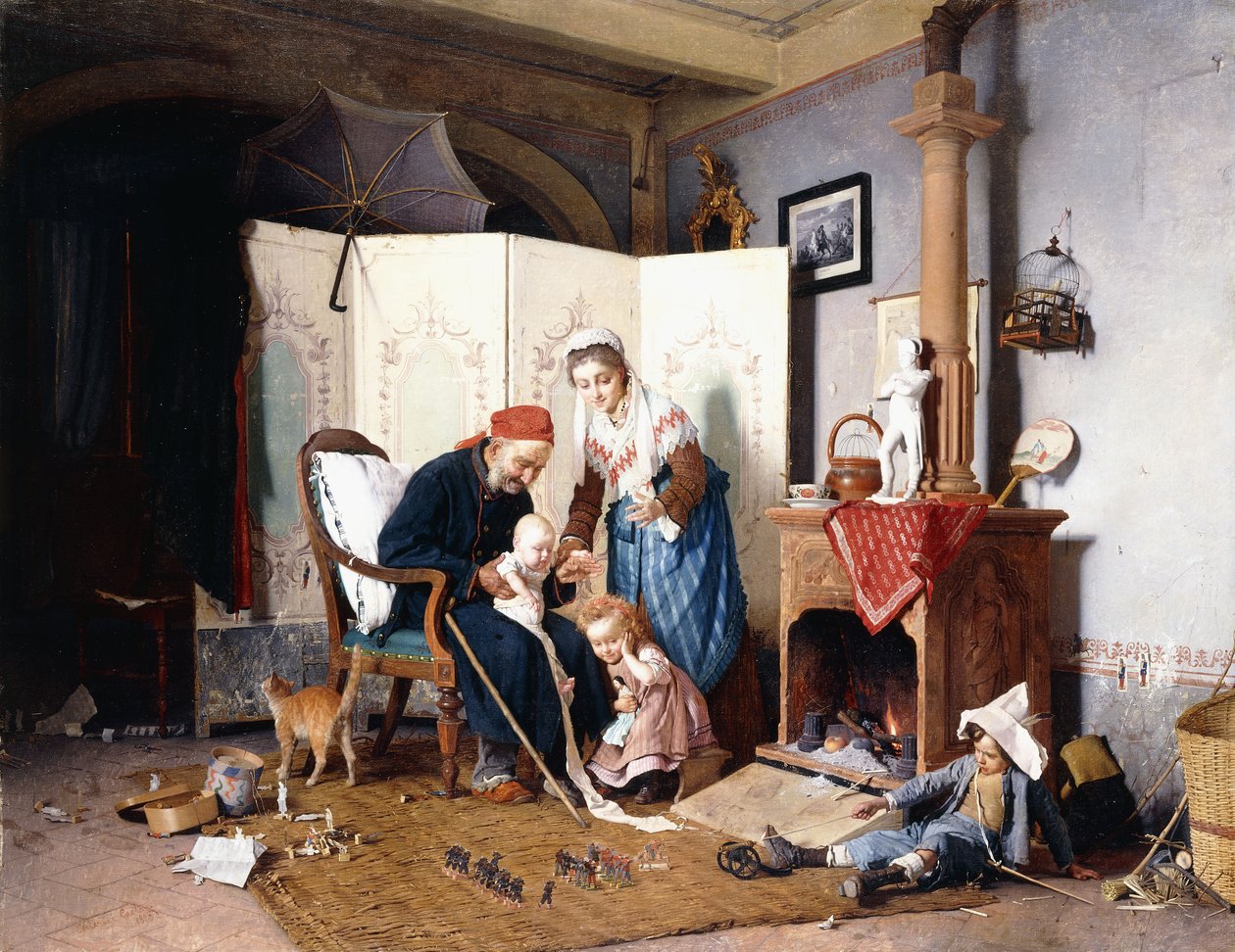 Le vétéran, 1878 - Gaetano Chierici