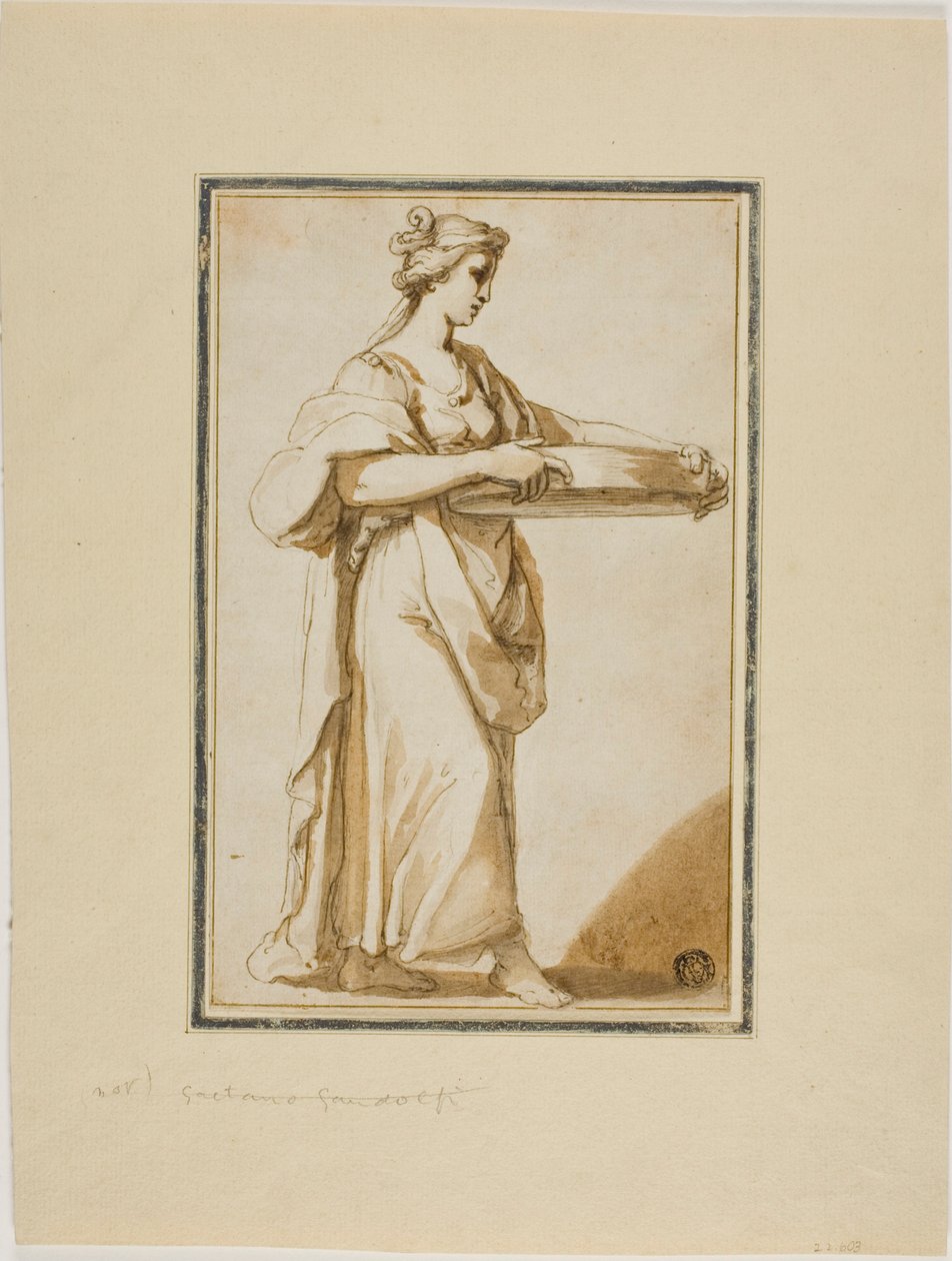 Vestal Virgin Tuccia - Gaetano Gandolfi
