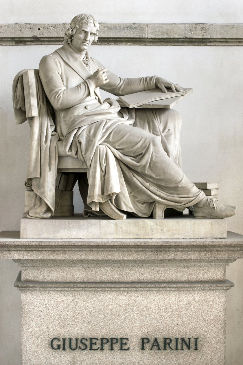 Statue de Giuseppe Parini, 1838 - Gaetano Matteo Monti