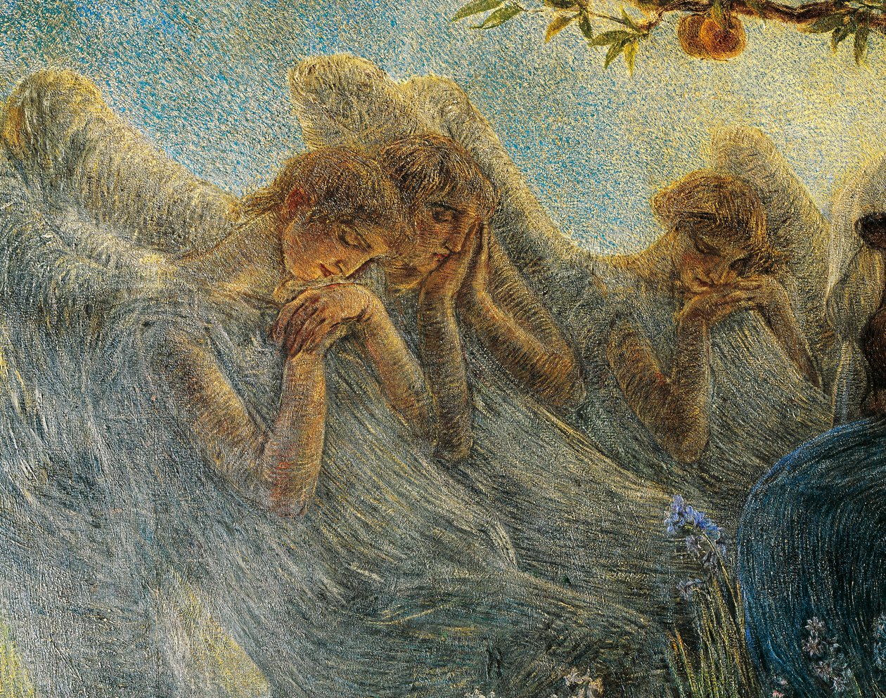 Anges (détail) - Gaetano Previati