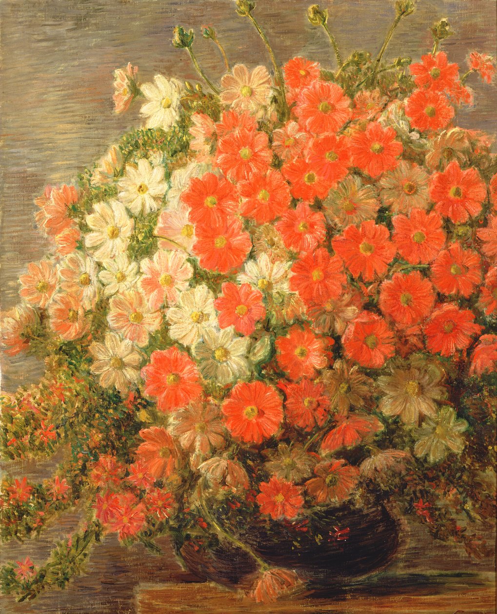 Dahlias - Gaetano Previati