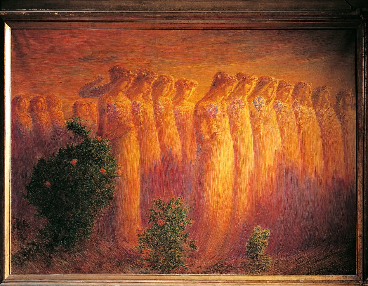 Funérailles de la Vierge - Gaetano Previati