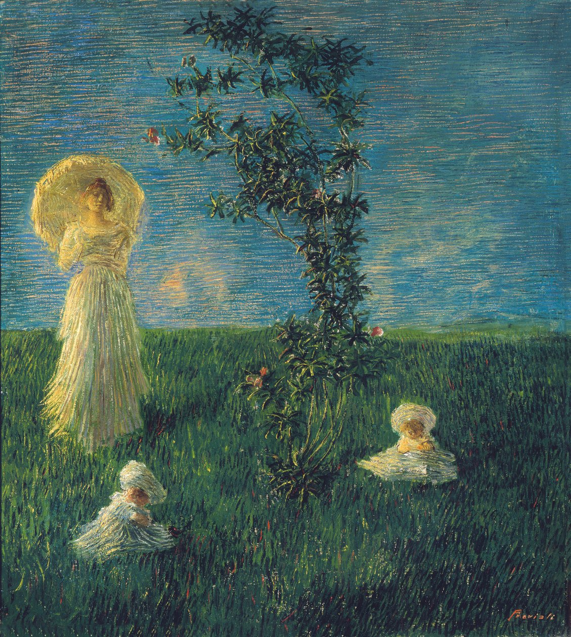 Dans le pré Paix - Gaetano Previati