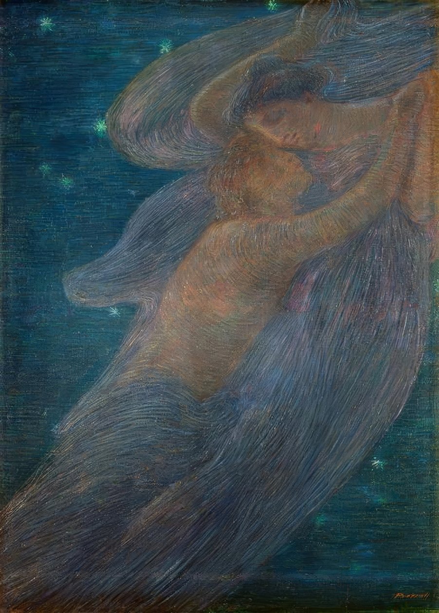 La Nuit - Gaetano Previati