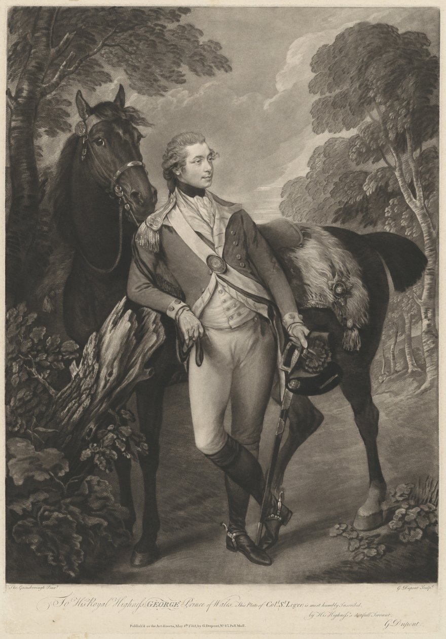 Colonel St. Leger - Gainsborough Dupont after Thomas Gainsborough