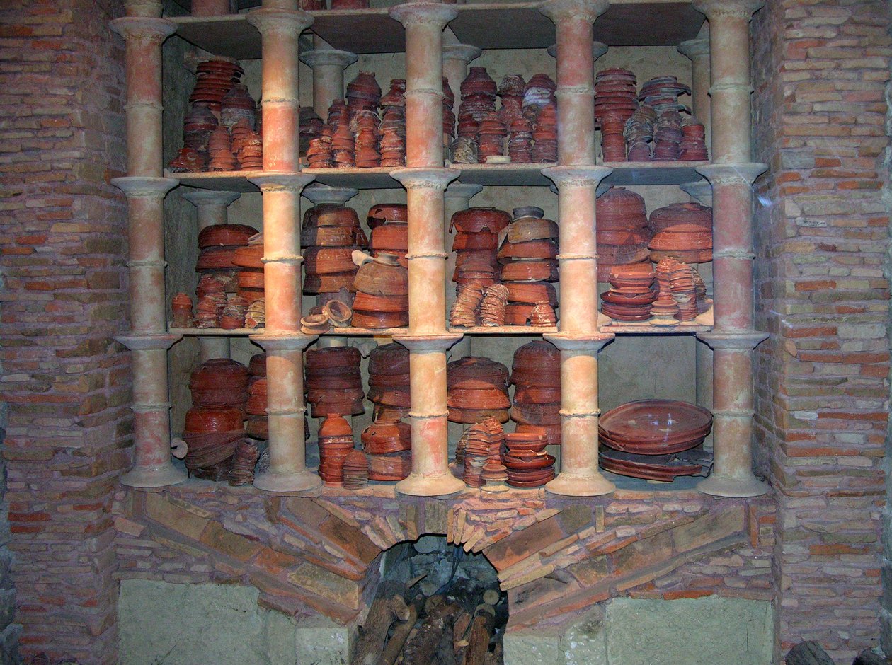 Four de poterie de Graufesenque, vers 150 av. J.-C. - Gallo Roman