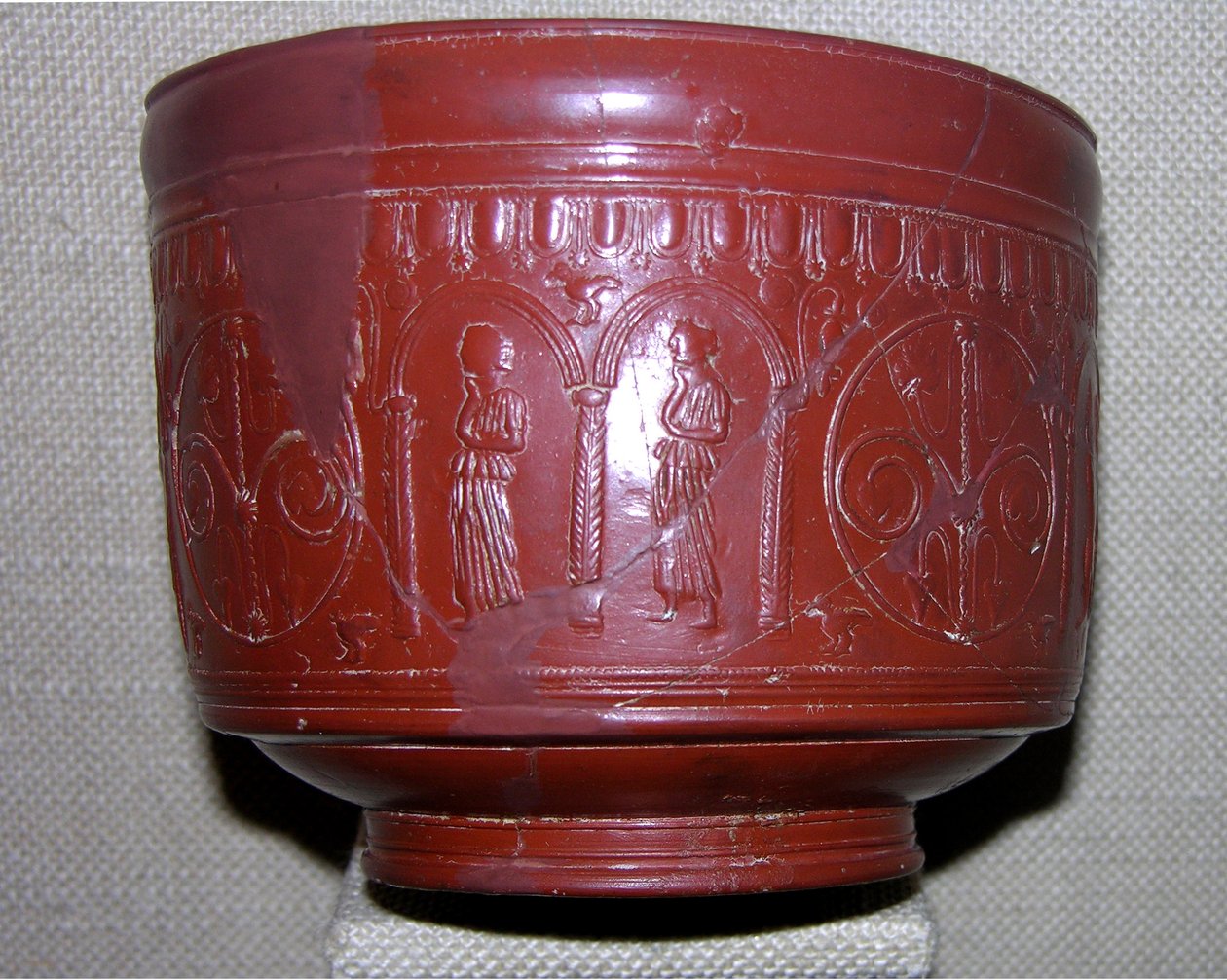 Coupe Dragondorff, de Graufesenque, c.150 av. J.-C. - Gallo Roman