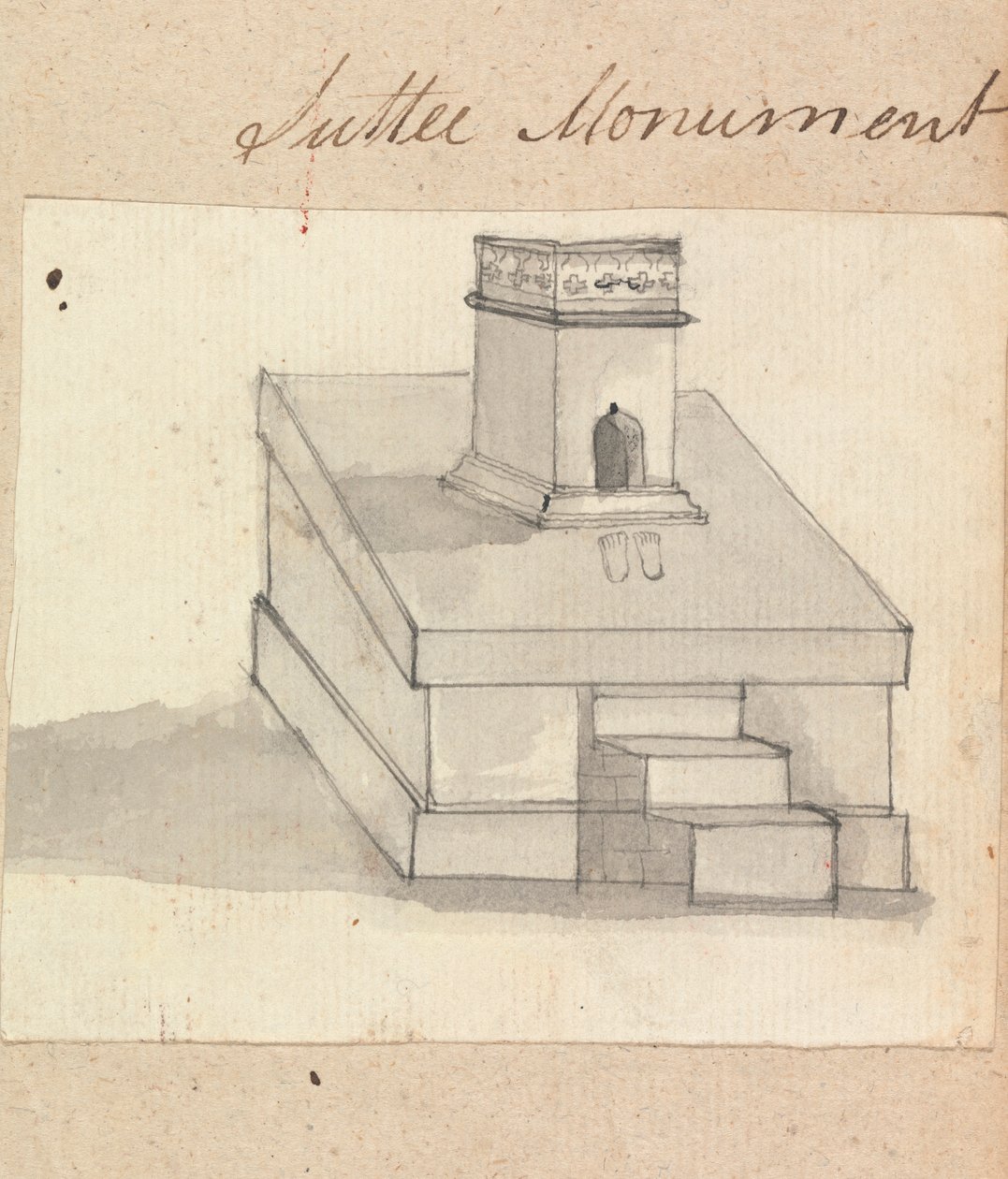 Monument de Suttee - Gangaram Chintaman Tambat