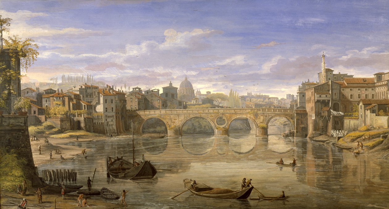 Ponte Sisto, Rome - Gaspar van Wittel