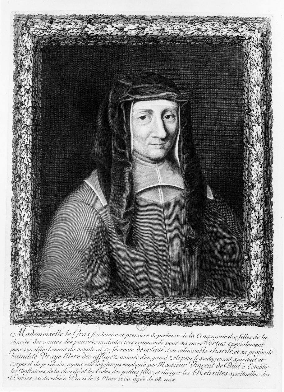 Portrait de Louise de Marillac - Gaspard Duchange