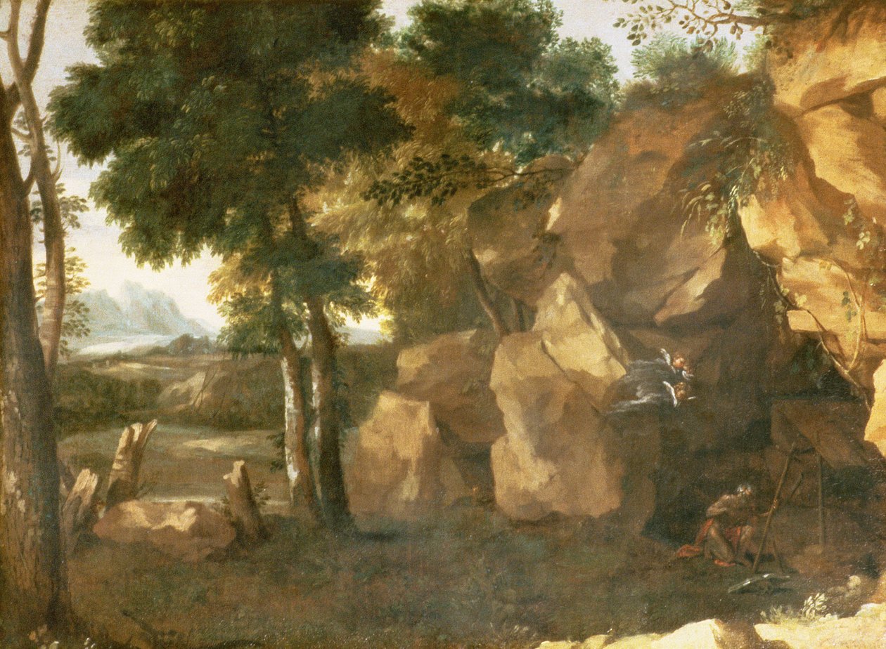 Saint Jérôme - Gaspard Poussin Dughet