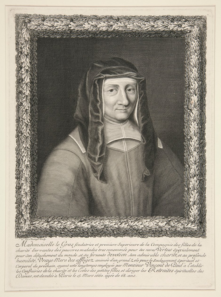 Mme. Louise LeGras, née de Marillac - Gaspard Duchange