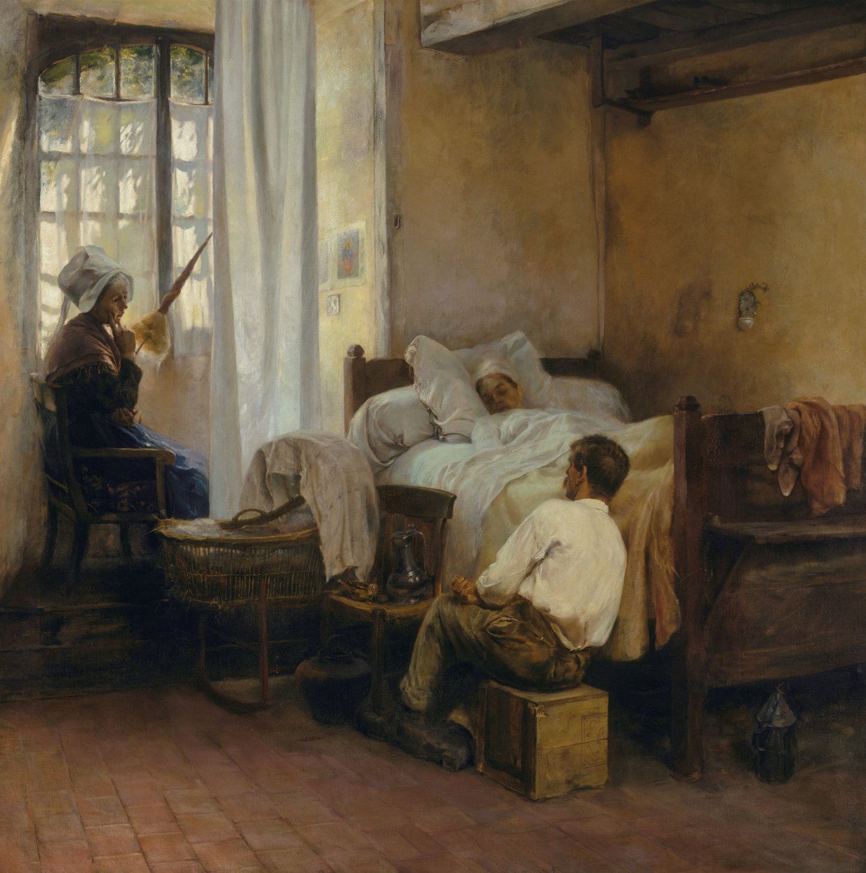 Le premier né - Gaston La Touche
