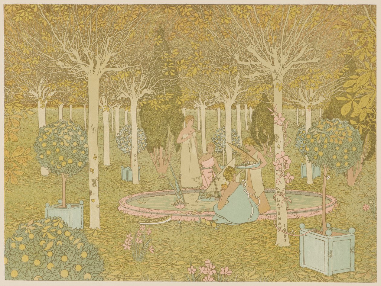 Parc, 1897 - Gaston de Latenay