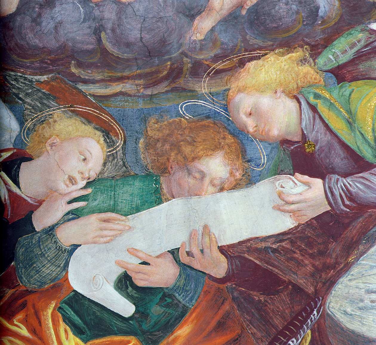 Le Concert des Anges (détail) - Gaudenzio Ferrari