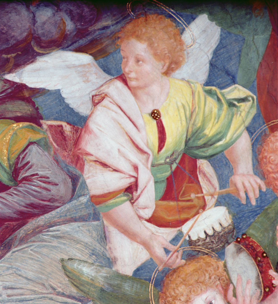 Le Concert des Anges, 1534-36 (détail) - Gaudenzio Ferrari