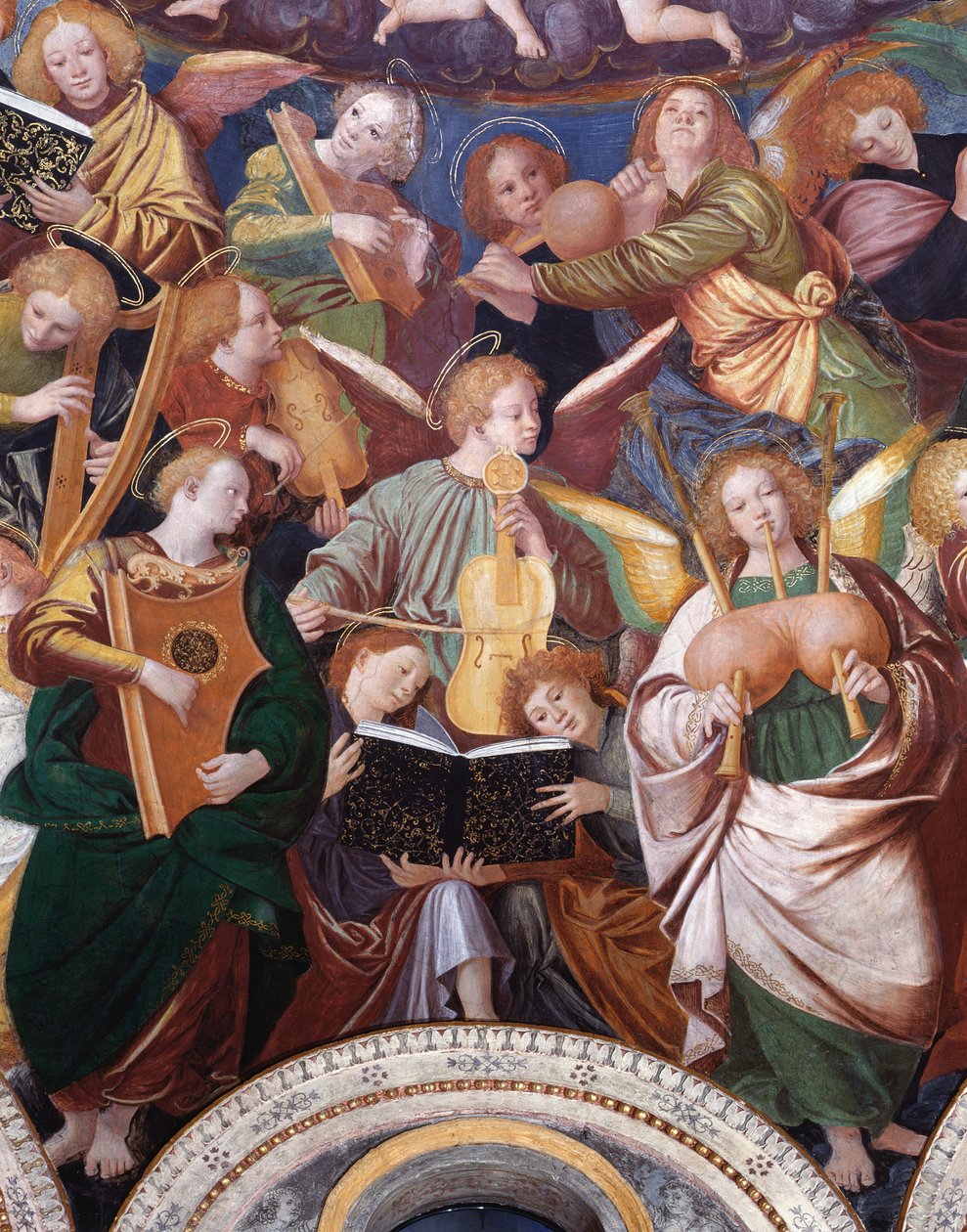 Le Concert des Anges (détail) - Gaudenzio Ferrari