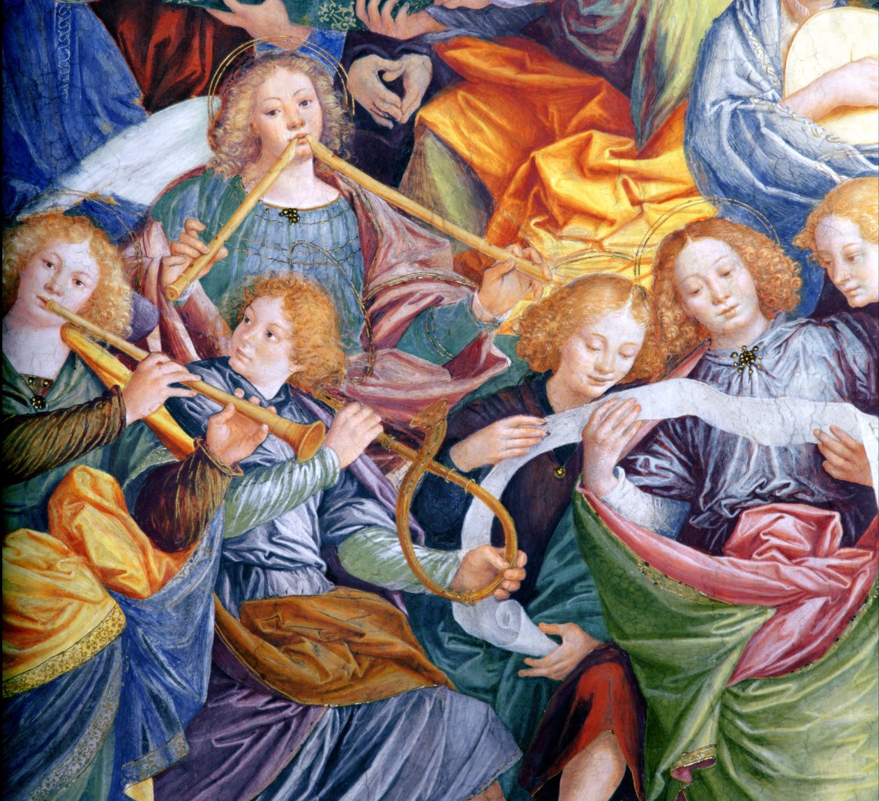 Le Concert des Anges, 1534-36 (détail) - Gaudenzio Ferrari