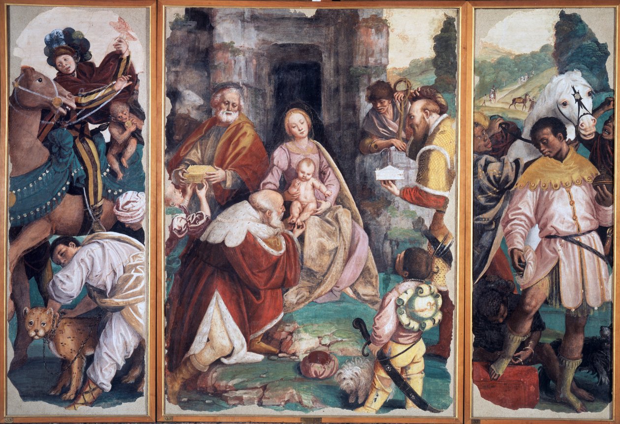 Adoration des mages - Gaudenzio Ferrari