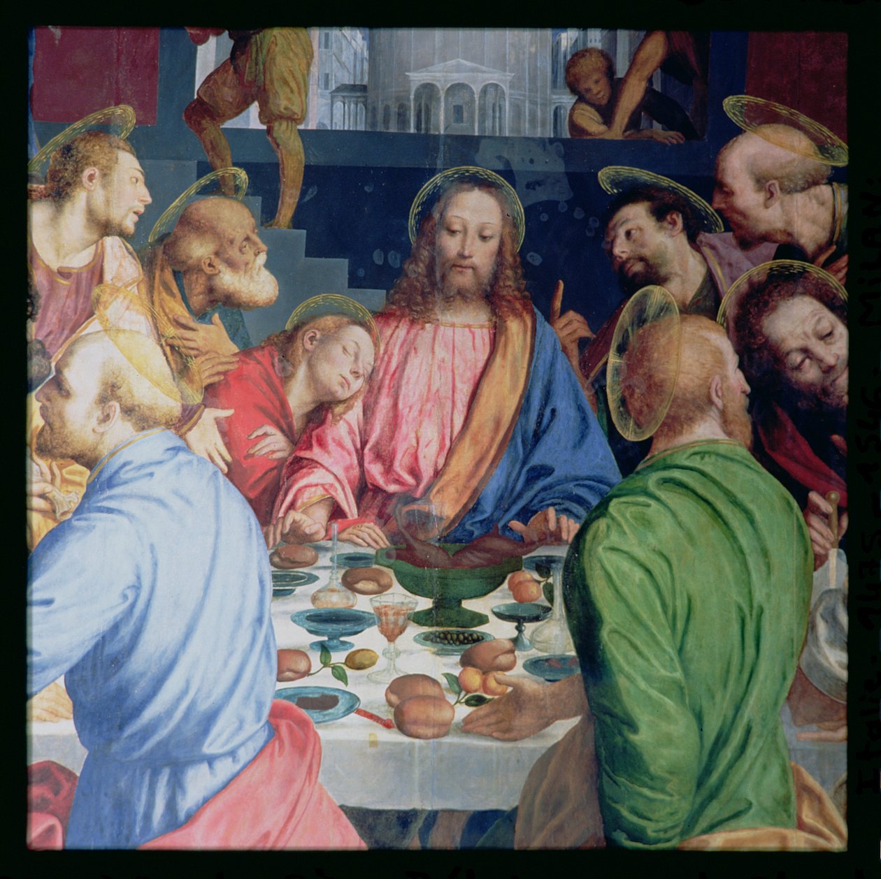 La Cène, (détail) - Gaudenzio Ferrari