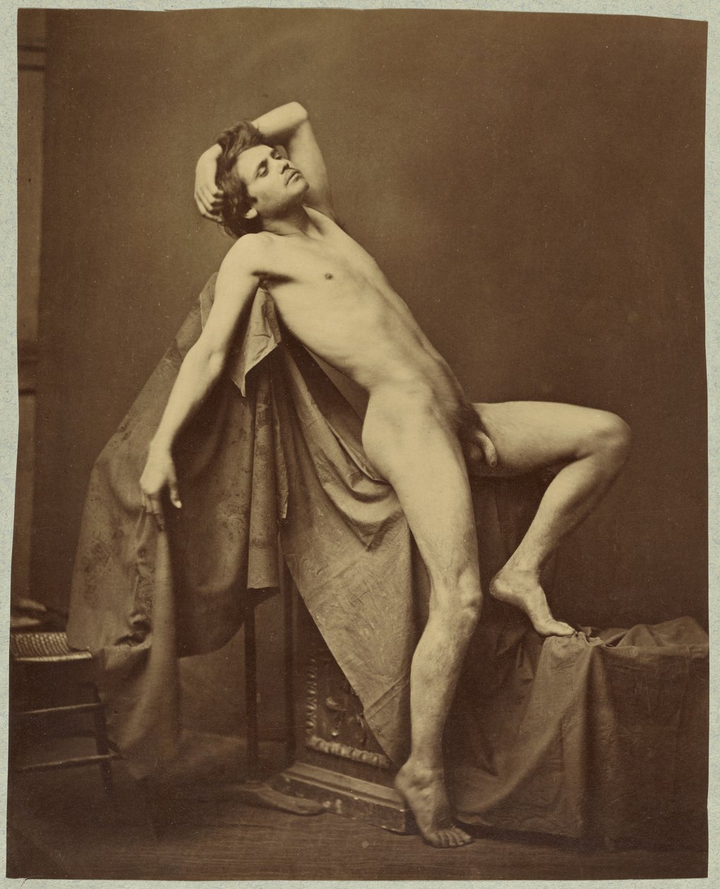 Figure masculine en repos - Gaudenzio Marconi