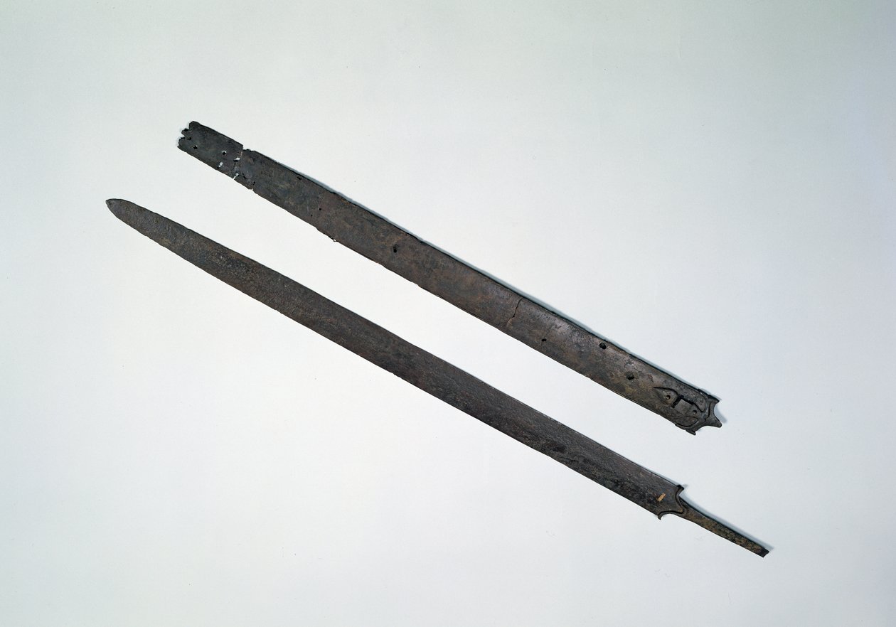 Épée et fourreau, de La Tène, Suisse - Gaulish