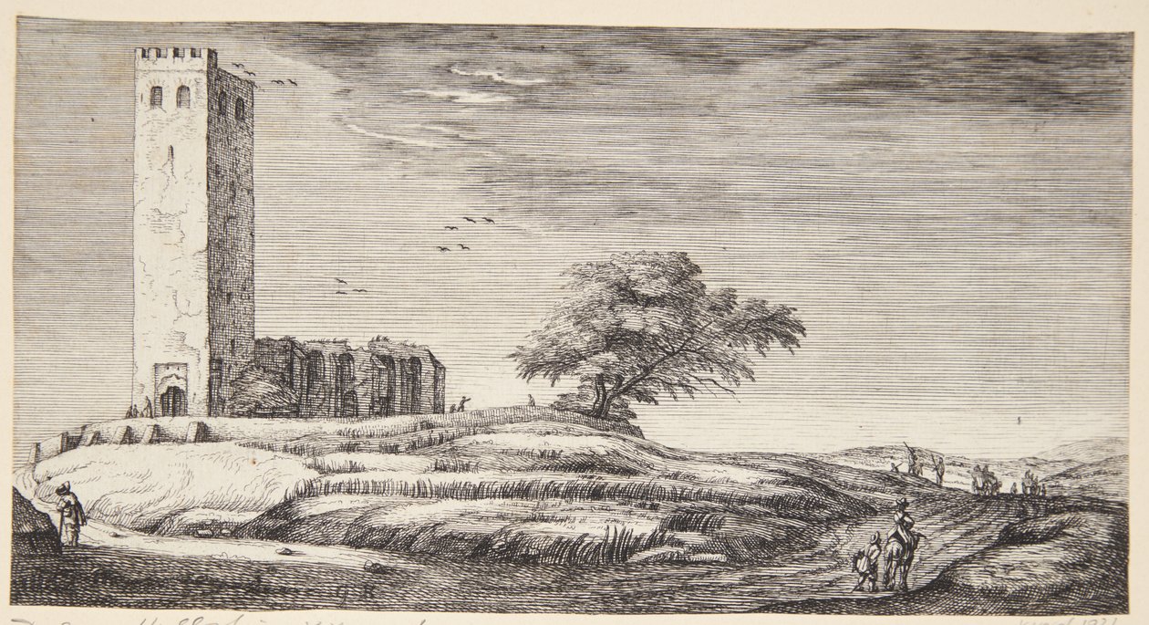 La vieille église de Muiderberg - Geertruyt Roghman