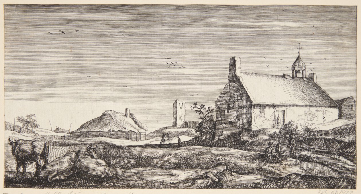 La nouvelle église de Muiderberg - Geertruyt Roghman