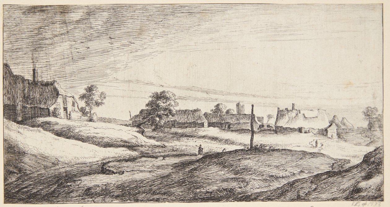 Vue vers Muiderberg - Geertruyt Roghman