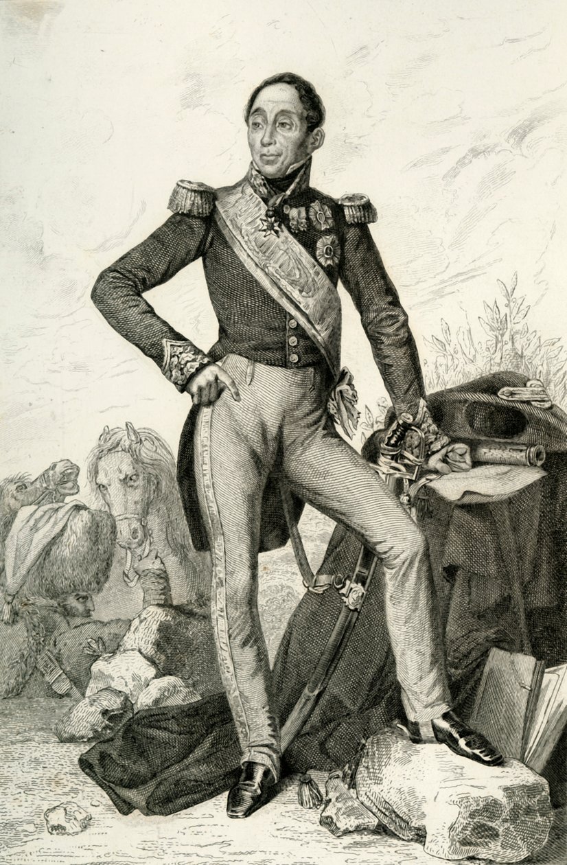 Emmanuel de Grouchy, marquis de Grouchy, 1804, 1839 - Geille