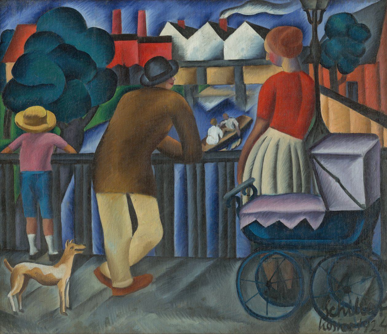 Paysage urbain - Gejza Schiller