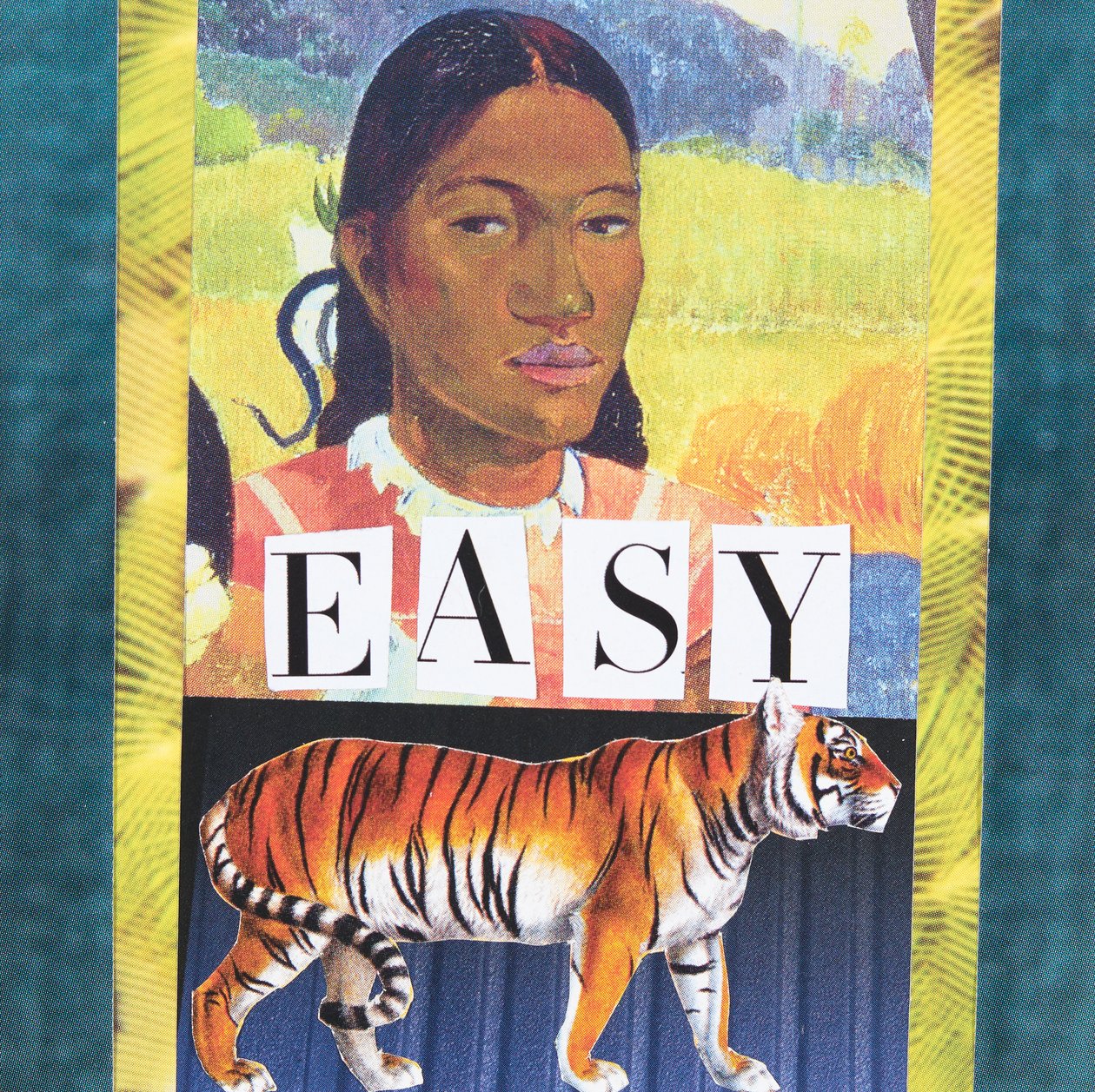 Easy Tiger, 2019 (collage) - Genevieve French