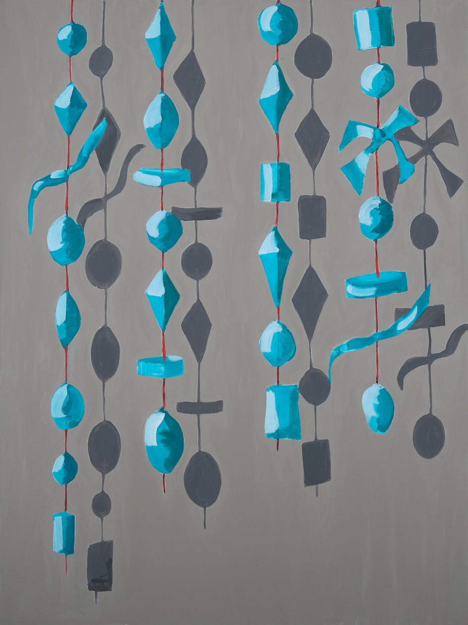 Notes sur un mariage (acrylique sur toile) - Genevieve French