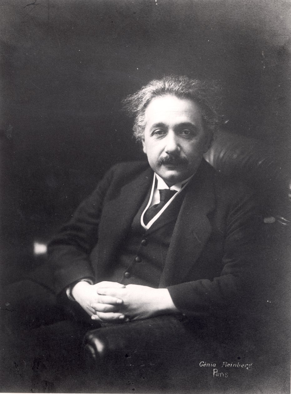 Albert Einstein (1879-1955) vers 1922 - Genia Reinberg