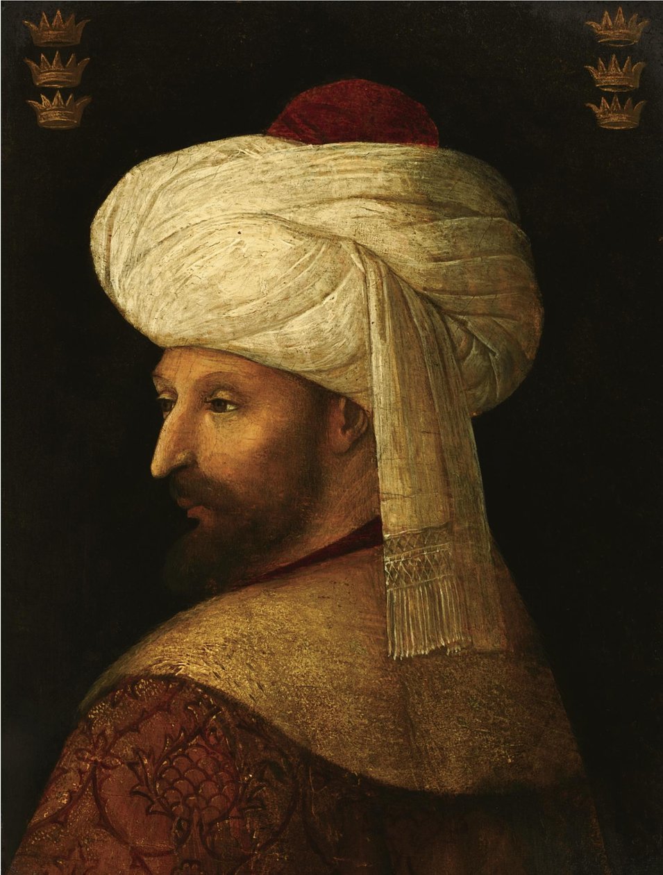 Le sultan Mehmet II, 16ème siècle - Gentile Bellini